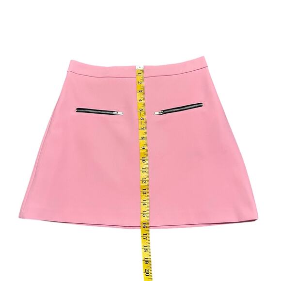 Zara Basic Collection Pink Mini Skirt A-line Size Small - Picture 4 of 8